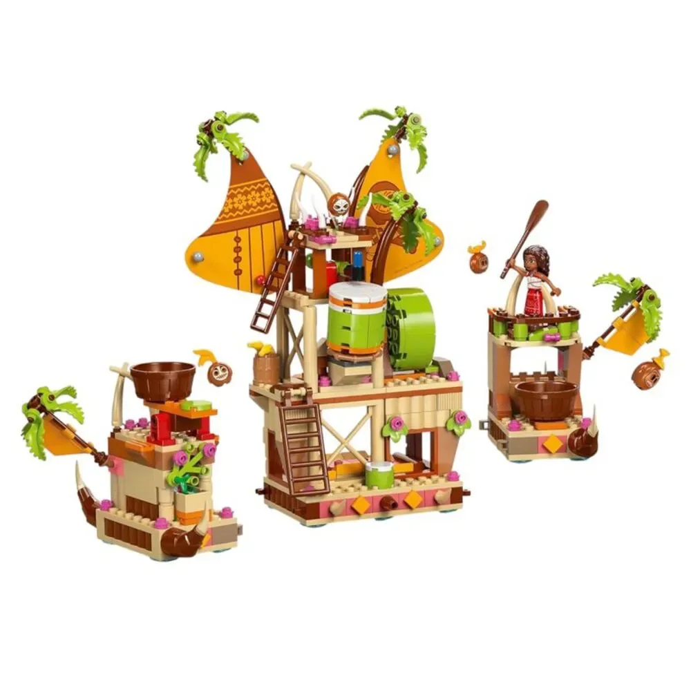 LEGO Disney Moana 2 Kakamora Barge Kids Toy 43258